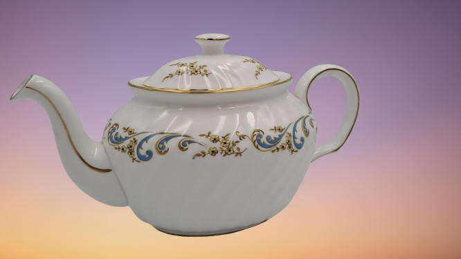 Vintage Royal Grafton MARLBOROUGH Large Tea Pot -Fine Bone China