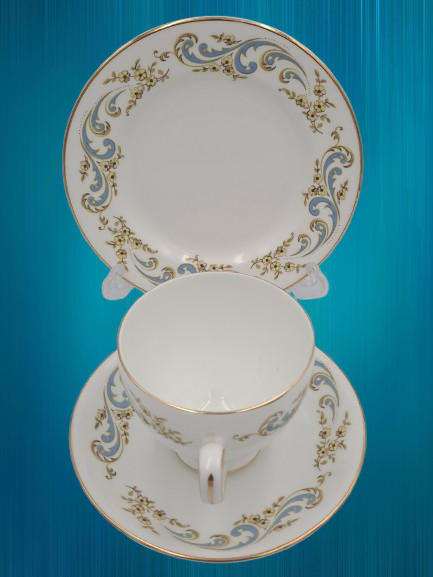 Replacement Vintage Royal Grafton MARLBOROUGH TRIO Smooth Pattern -Fine Bone China (2 Available)