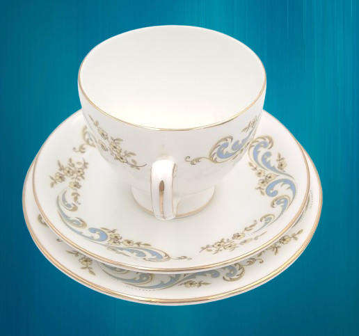 Replacement Vintage Royal Grafton MARLBOROUGH TRIO Smooth Pattern -Fine Bone China (2 Available)