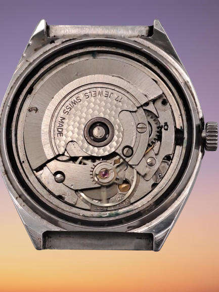 Vintage TECHNOS Cougar Mod.2879.2120.354 Mens Automatic Watch -17 Jewels -WORKING