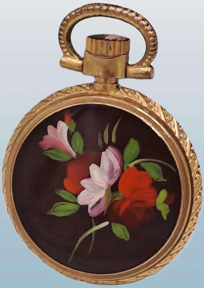 Rare Vintage small Ladies Farian Pocket watch (wind-up) Working -17 Rubis