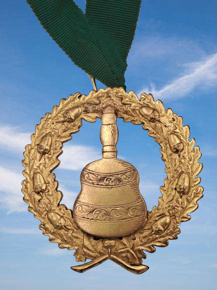 Vintage Masonic medal presented By Bro.Norman Hon.S.G.D to Bro Thys Hon.S.G.D
