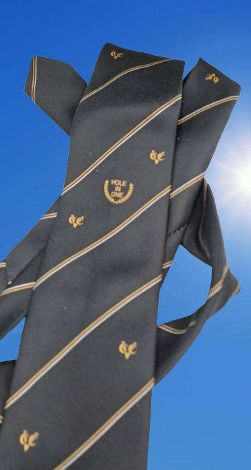 Gianotti Designer Tie by Screen ad "Hole in One"