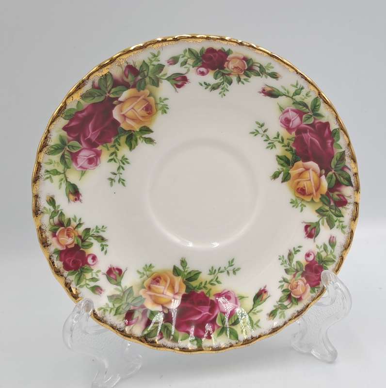 Vintage 1962 Royal Albert  "OLD COUNTRY ROSES" Tea Duo(2 Available)