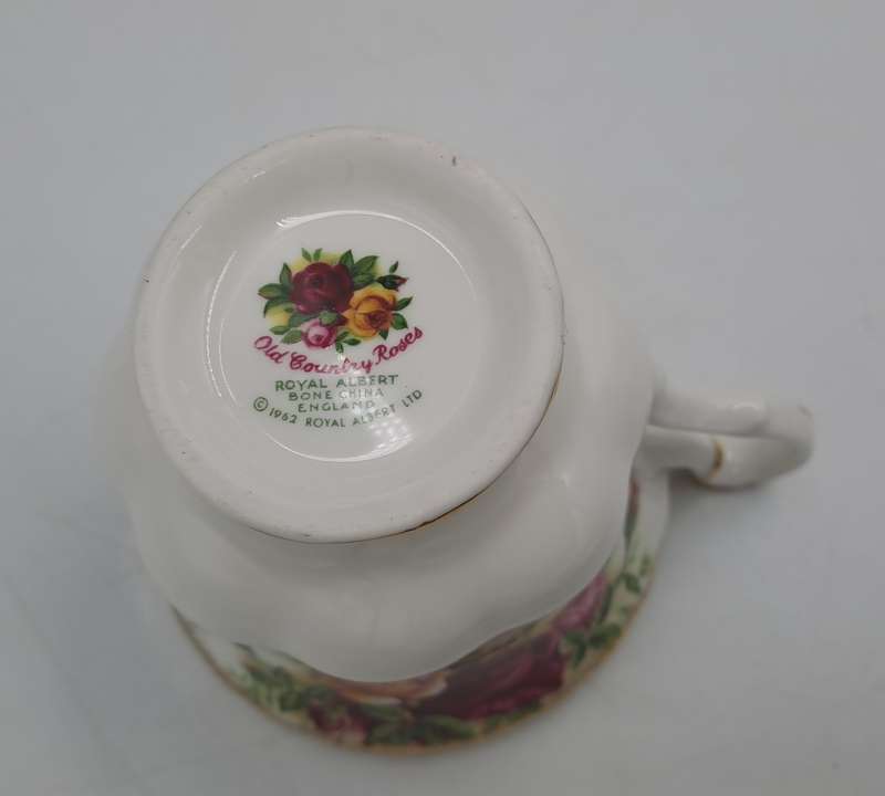Vintage 1962 Royal Albert  "OLD COUNTRY ROSES" Tea Duo(2 Available)
