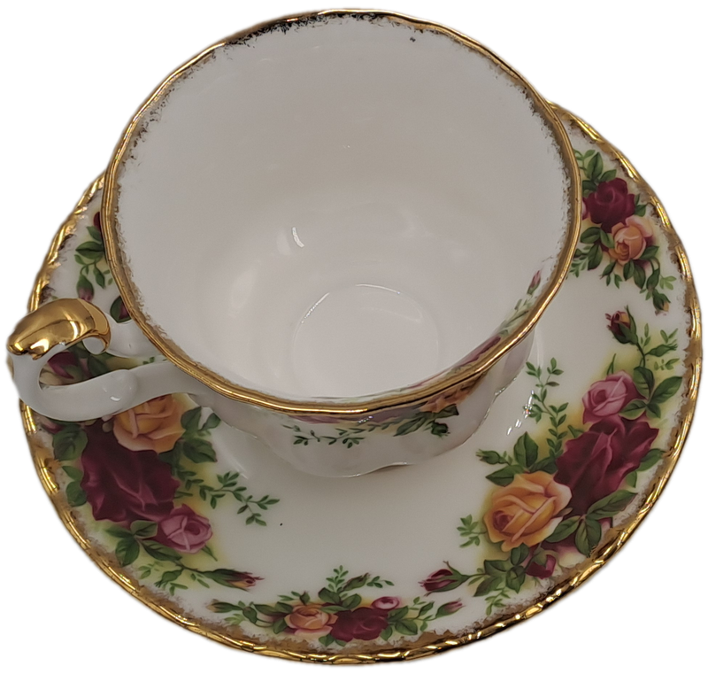 Vintage 1962 Royal Albert  "OLD COUNTRY ROSES" Tea Duo(2 Available)