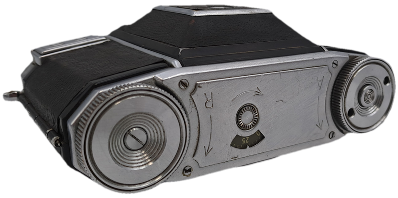 Vintage Zeiss Ikon Contessa 35mm Camera 1-2.8 45mm Lens-Not Tested