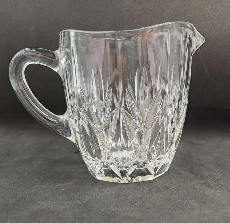 Vintage Cut-Glass Creamer