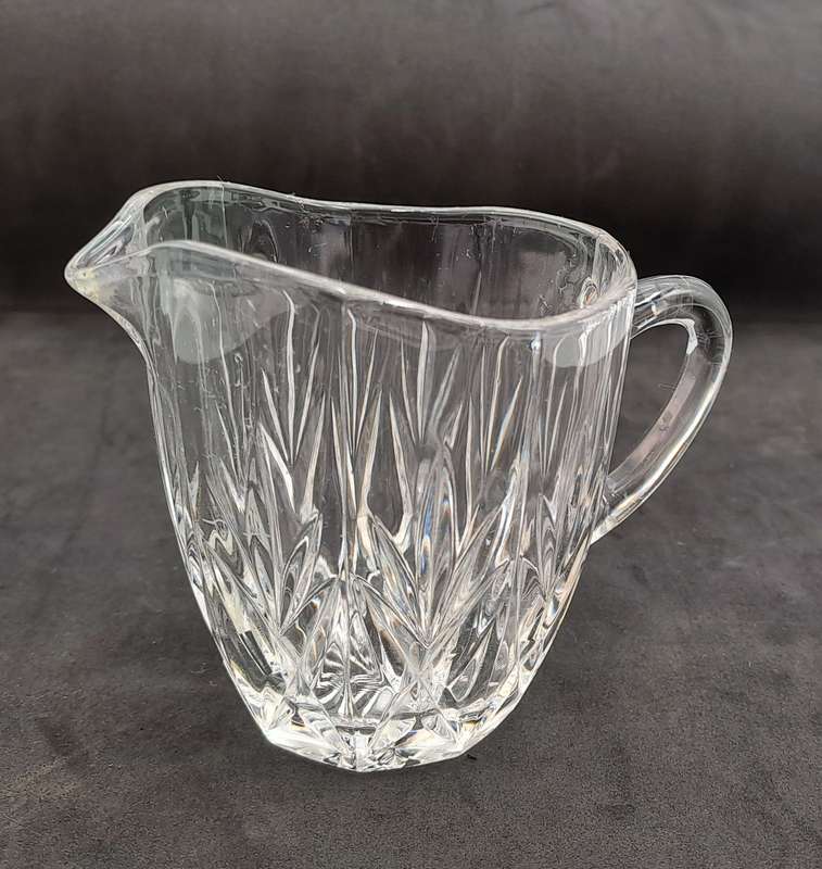Vintage Cut-Glass Creamer