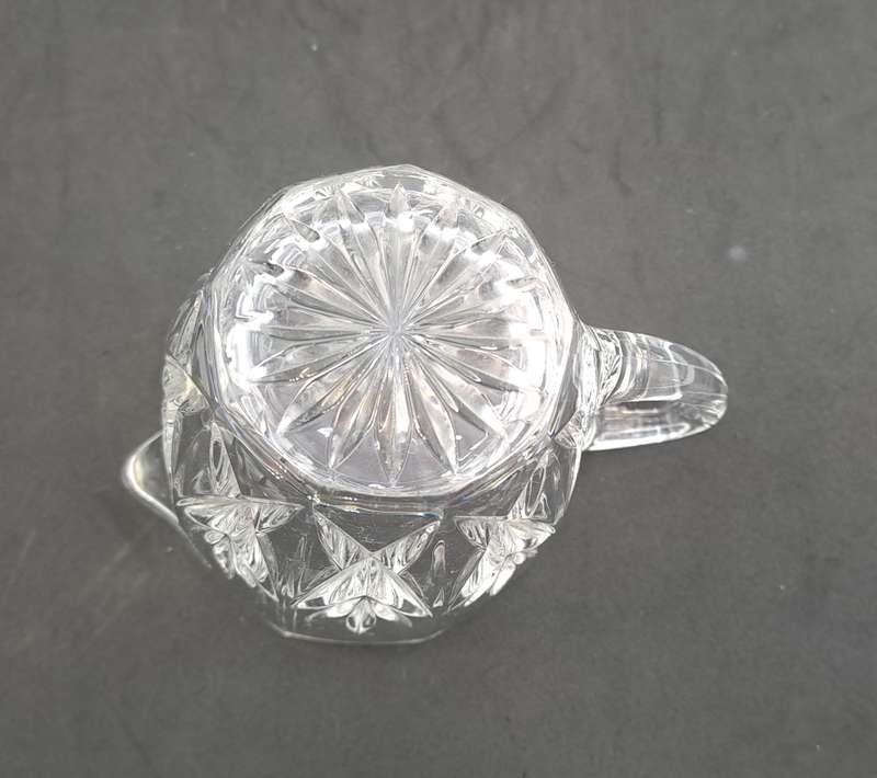 Vintage Cut-Glass Creamer