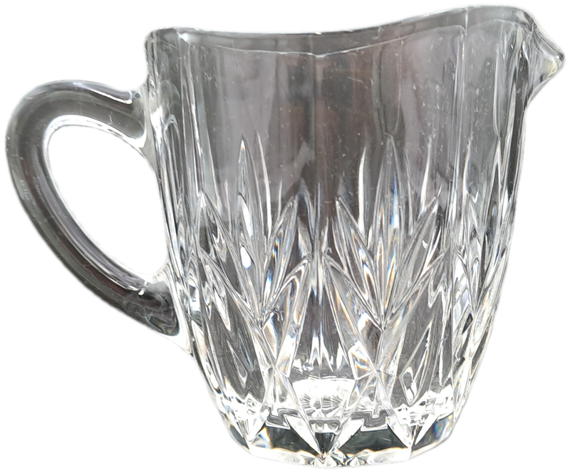 Vintage Cut-Glass Creamer