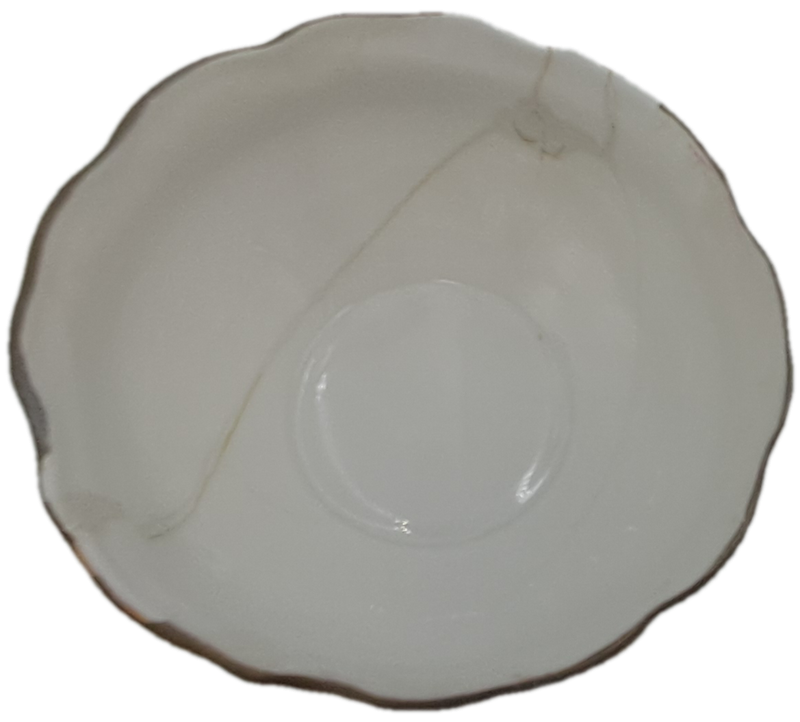 Vintage Royal Albert Tea TRANQUILLITY Tea Sugar Bowl -(BADLY CRACKED AND REPAIRED)