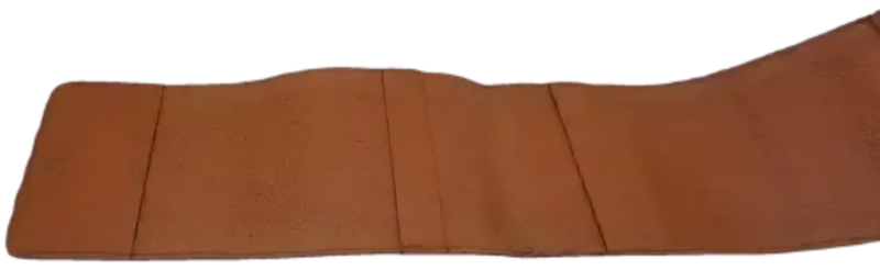 Vintage Genuine Ostrich Leather Cheque Book Holder 92x44mm