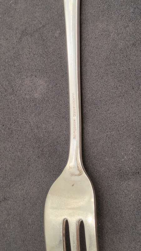 10 Pieces of Vintage Angora Silverplate Cutlery registered Rd.829600-Made In England