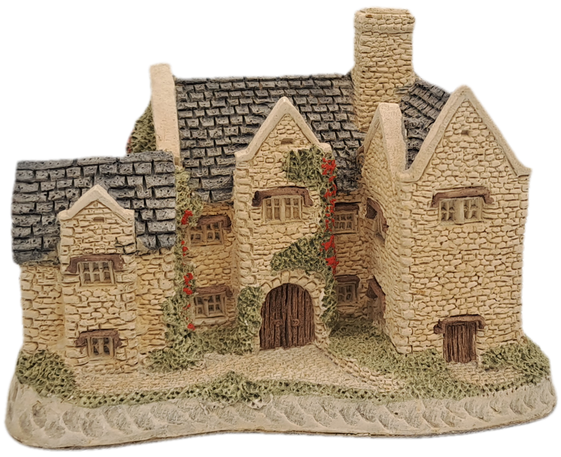 1985 David Winter Cottage Collection "Blackfriars Grange" Hand Made in Great Britain.