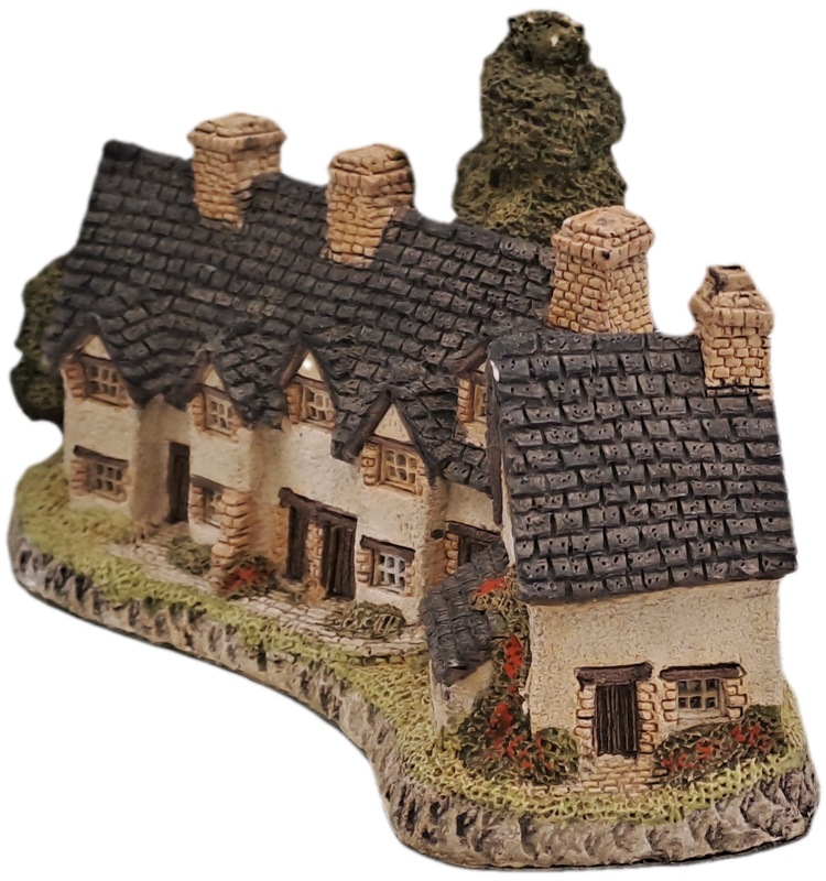 1985 David Winter Cottage Collection"Craftsmens Cottage" Hand Made In Great Britain.