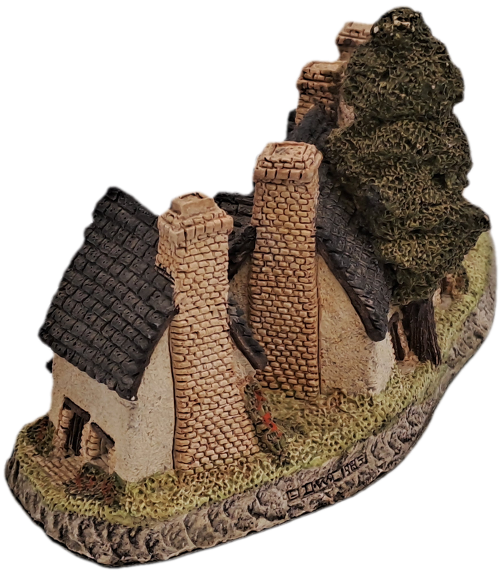 1985 David Winter Cottage Collection"Craftsmens Cottage" Hand Made In Great Britain.