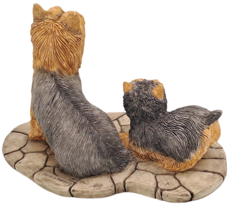 Vintage Sherratt & Simpson No.59214 - Yorkshire Terrier Pair.