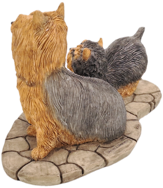 Vintage Sherratt & Simpson No.59214 - Yorkshire Terrier Pair.