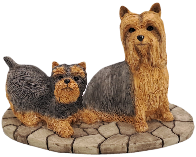 Vintage Sherratt & Simpson No.59214 - Yorkshire Terrier Pair.