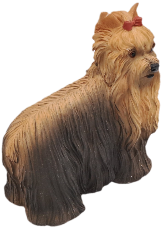 World Of Dogs -Yorkshire Terrier Figurine -Hand Painted