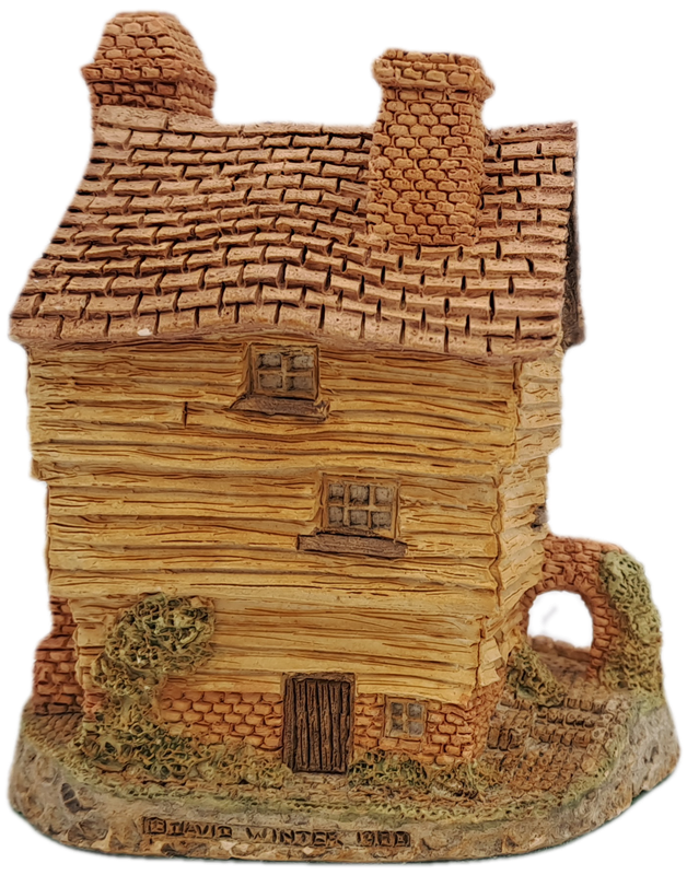 1980 David Winter Cottage Collection"Wine Merchant" Hand Made In Great Britain.