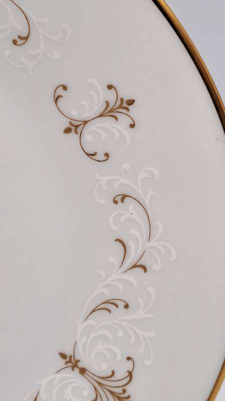 Vintage Noritake COURTNEY 6520 U.S. Design Pat.201508 Trio - Japan -(6 Available) as New