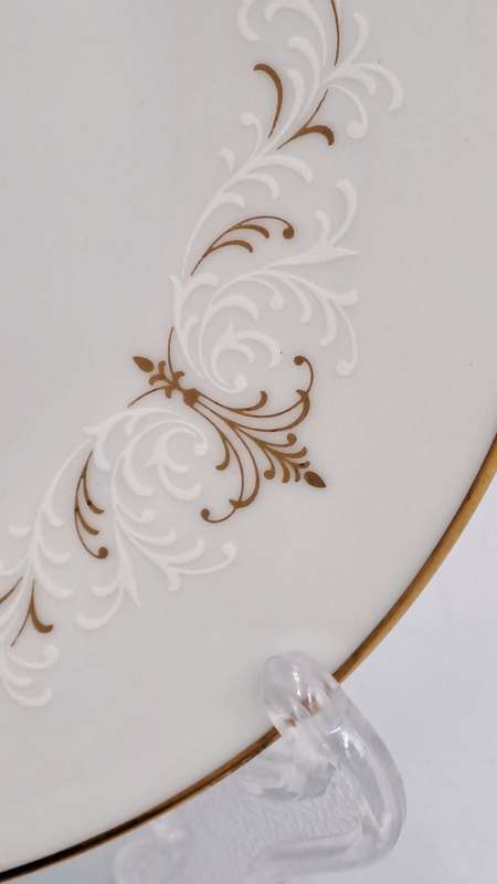 Vintage Noritake COURTNEY 6520 U.S. Design Pat.201508 Trio - Japan -(6 Available) as New