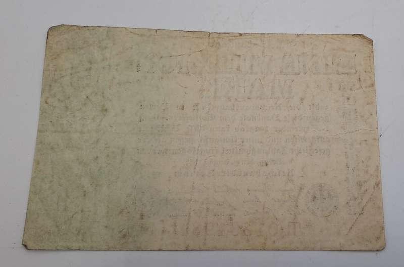 1923 Germany (1871-1948) 1 000 000 Mark Reichsbanknote