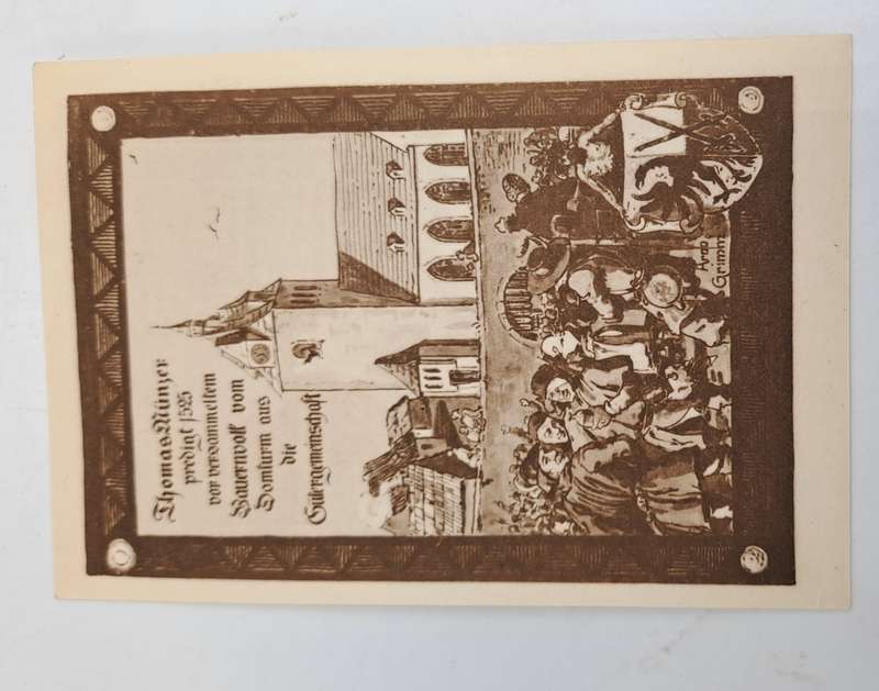 1921 25 phennigs  German notgeld  Millennial Series - Issue 2: Müntzer