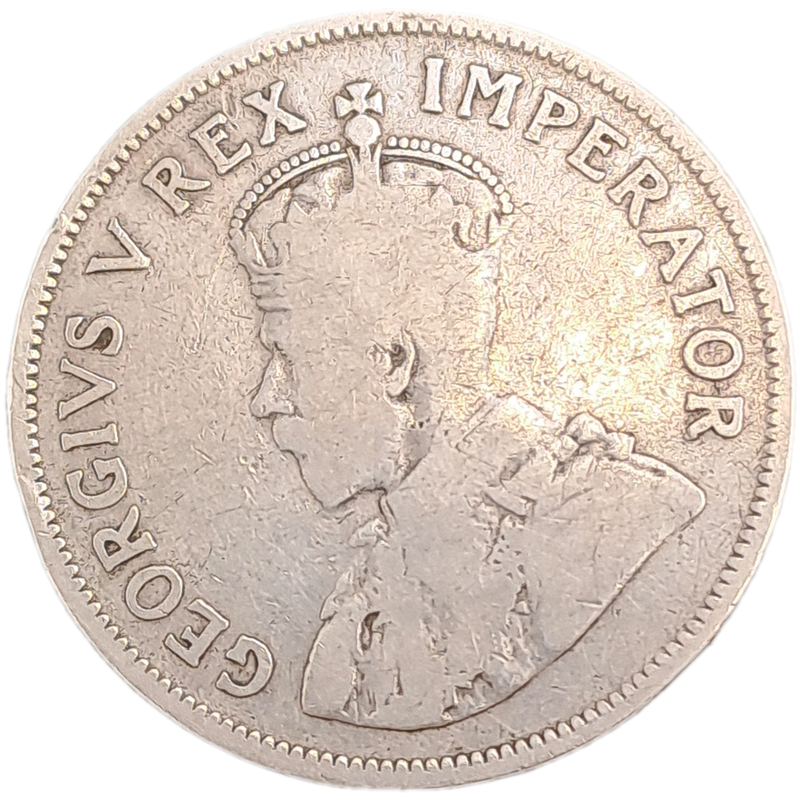 1923 Z.A.R  Silver 2½ Shillings - George V
