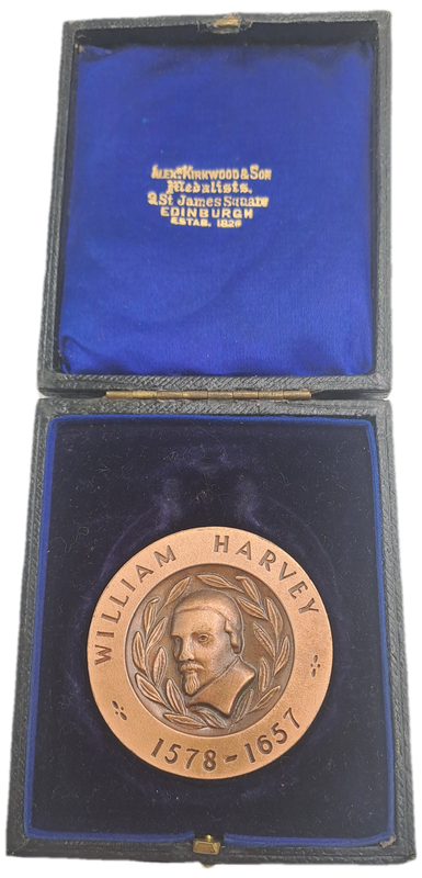 William Harvey 1578-1657-SA Blood Transfusion Service, 50th Blood Donation issued J.W.J Serfontein-