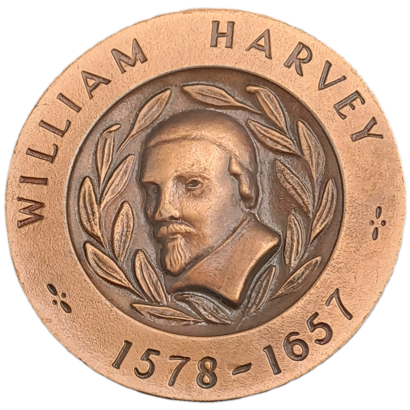 William Harvey 1578-1657-SA Blood Transfusion Service, 50th Blood Donation issued J.W.J Serfontein-