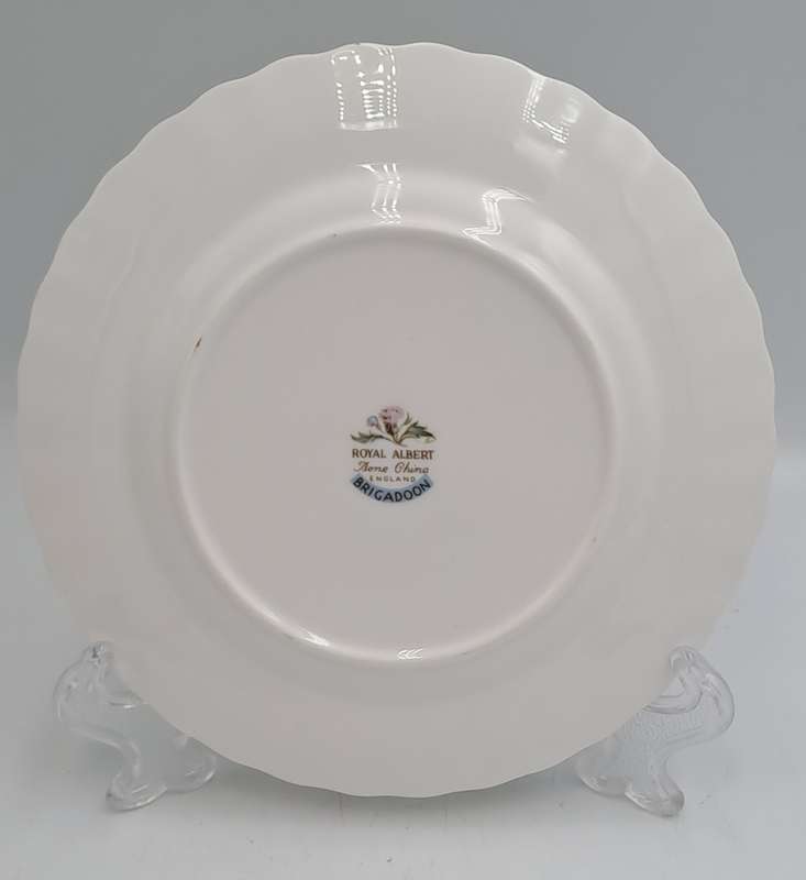 Replacement Vintage Royal Albert Brigadoon Bone China Tea Side Plate.