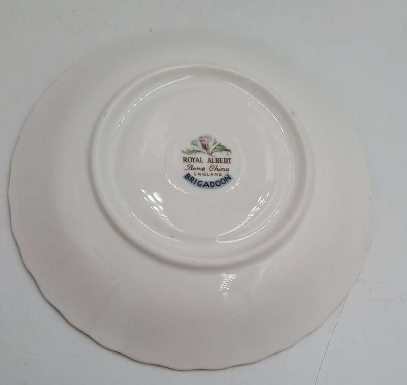 Replacement Vintage Royal Albert Brigadoon Bone China Tea Saucer