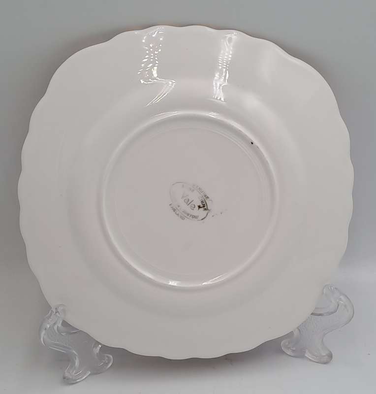Replacement Vintage Royal Vale Bone China Tea Side plate(Pink and Gold )