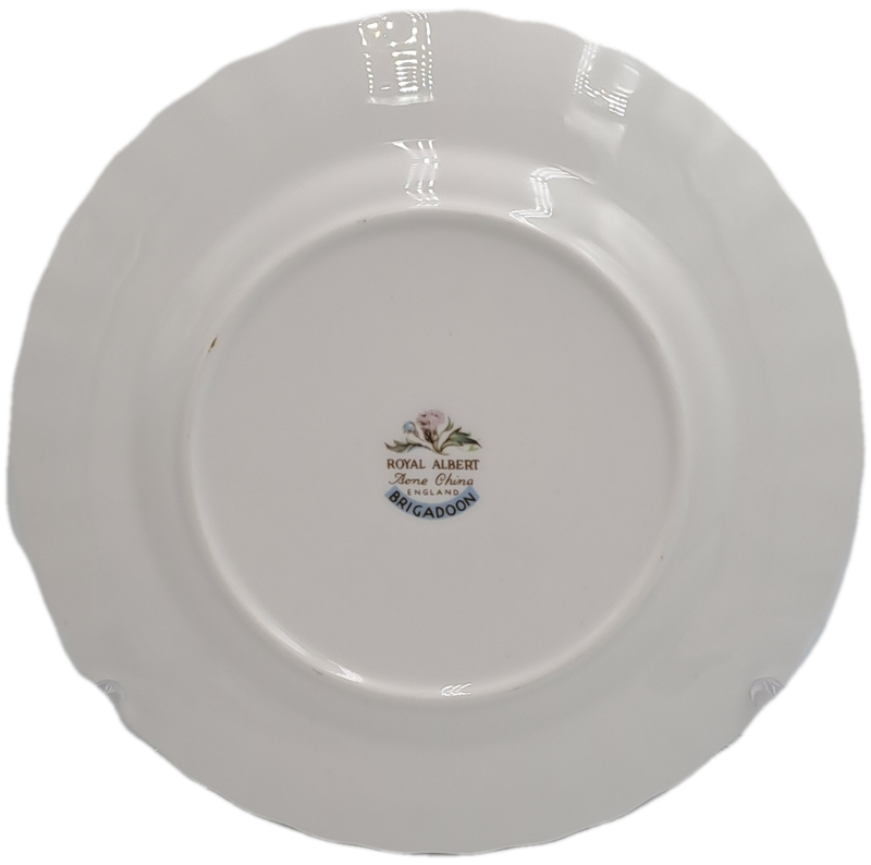 Replacement Vintage Royal Albert Brigadoon Bone China Tea Side Plate.