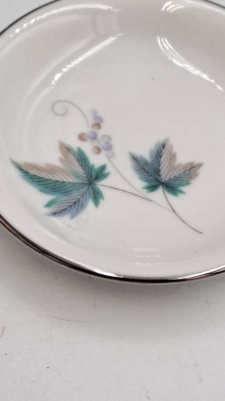 Rare!! 1950's Noritake "Vintage" 618 Royal Ceramic's -7 TINY appetiser plates only 9,2cm -JAPAN
