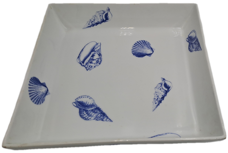 Large Wiesenthal Porcelain Oven Dish-Sea shell Pattern - Made In Germany-Freezer to Oven