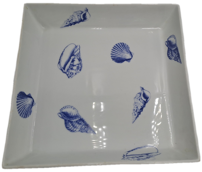 Large Wiesenthal Porcelain Oven Dish-Sea shell Pattern - Made In Germany-Freezer to Oven