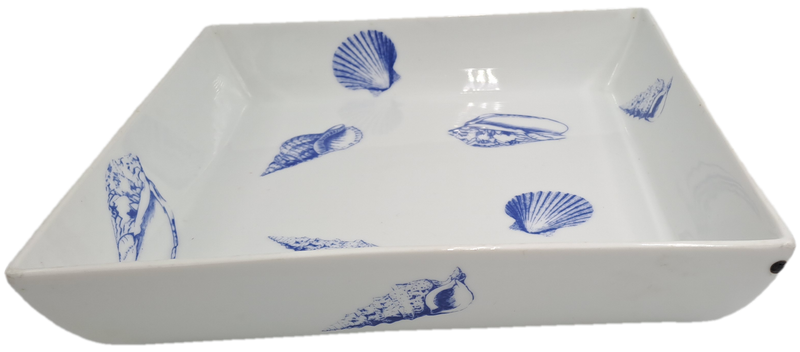 Large Wiesenthal Porcelain Oven Dish-Sea shell Pattern - Made In Germany-Freezer to Oven