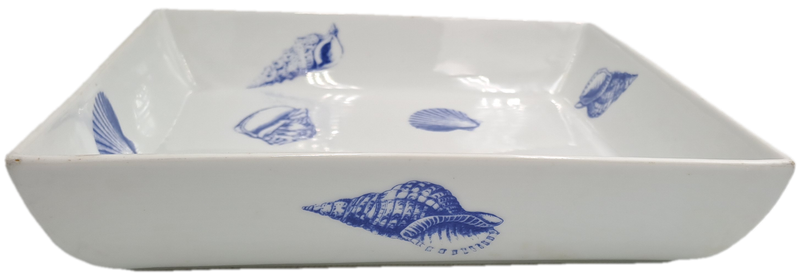Large Wiesenthal Porcelain Oven Dish-Sea shell Pattern - Made In Germany-Freezer to Oven
