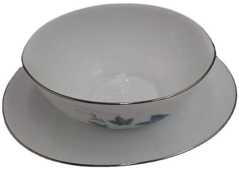 Rare!! 1950's Noritake "Vintage" 618 Royal Ceramic's -Gravy Boat with attached underplate -JAPAN