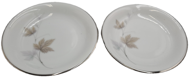 2 Vintage Noritake Harwood 6312 Royal Ceramic's -TINY appetiser plates only 9,2cm -JAPAN