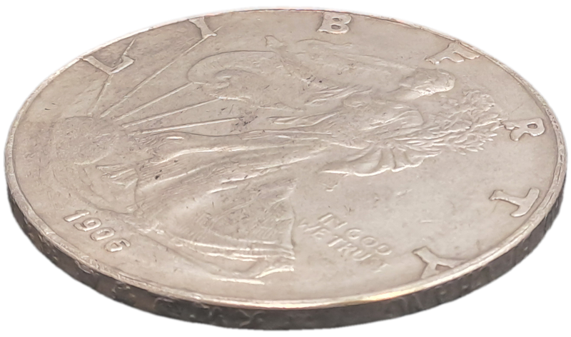 Replica Artistic Hobo Nickel - 1906 Walking Lady Liberty Antique American Dollar -