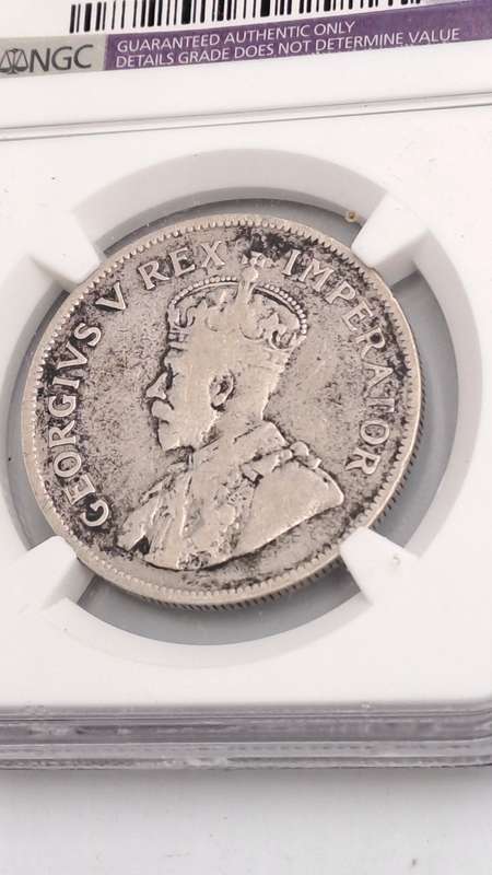 1926  South Africa SILVER 2½ Shillings NGC Graded