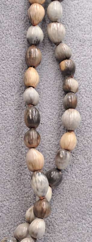 Vintage seed Bead Necklace 112cm with Matching Bracelet with Memory Wire -63cm
