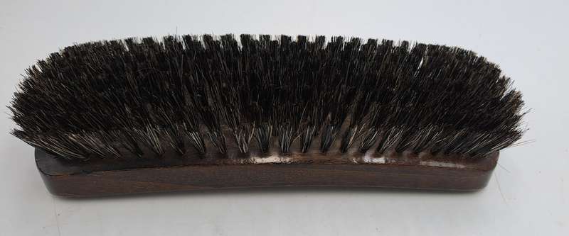 Vintage Wooden Genuine Bristle Clothing Brush -Good Condition