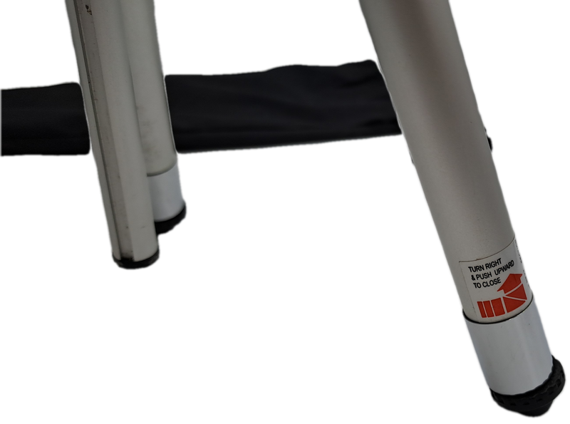 Pre Owned Aluminium Arina Camera Tripod with bag - one leg missing small rubber stop