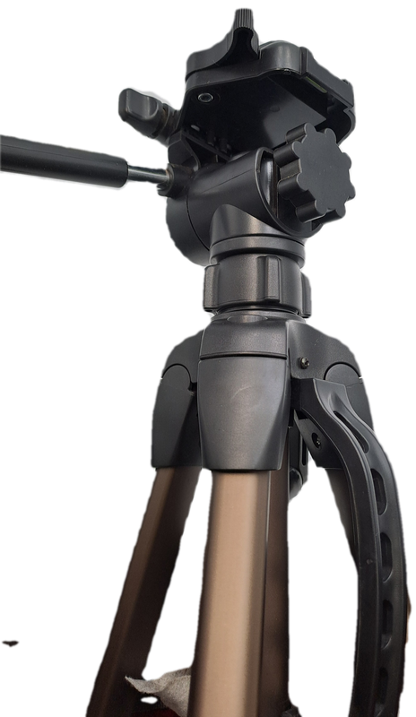 Large MI-3730 Aluminium  Camera Tripod with bag -  Water level adjustments 1,8m Plus